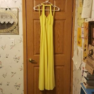 Vintage yellow dress